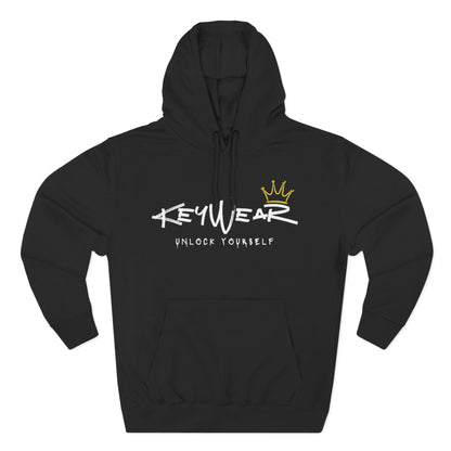 # 12 Sanders Sporty Fleece Hoodie for Fans - "Unlock Yourself" Design