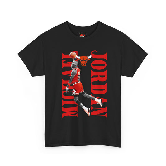 Michael Jordan Unisex Heavy Cotton Tee - Classic Basketball Style