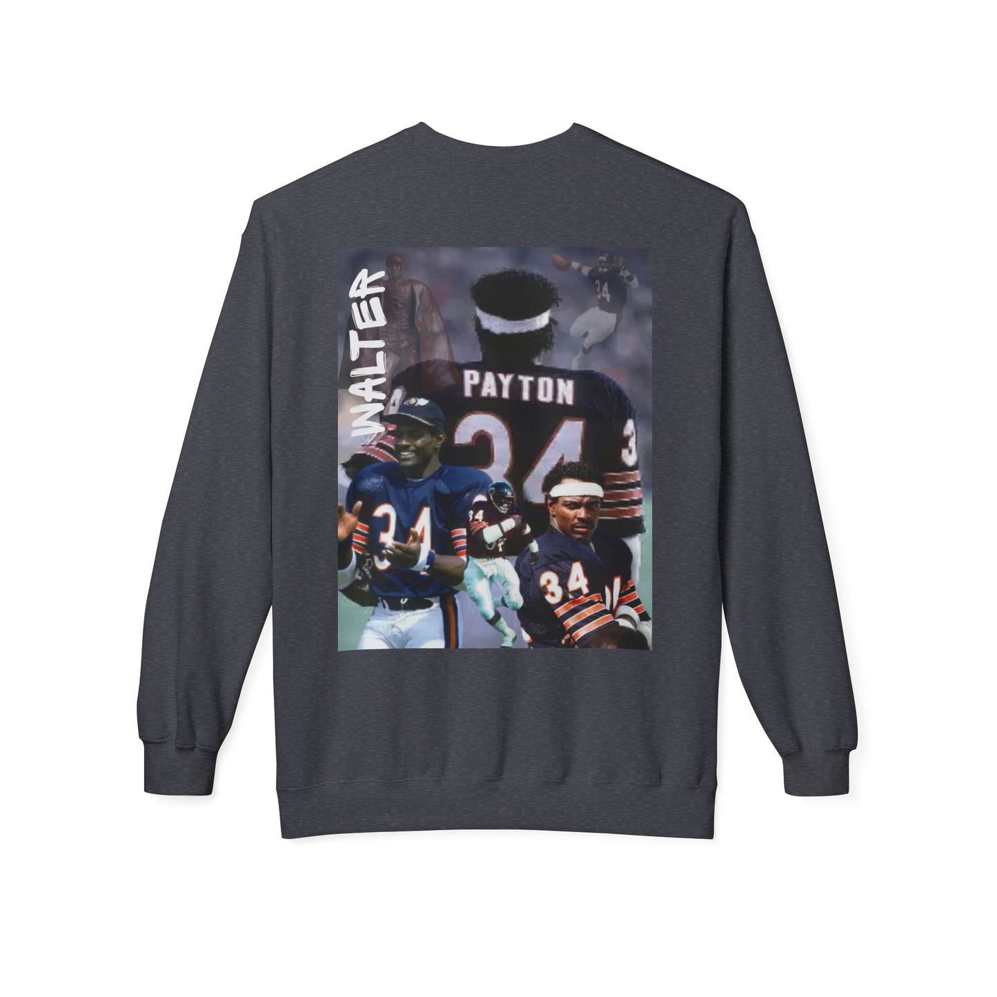 Walter Payton Tribute Crewneck Sweatshirt - Unisex Midweight Fleece