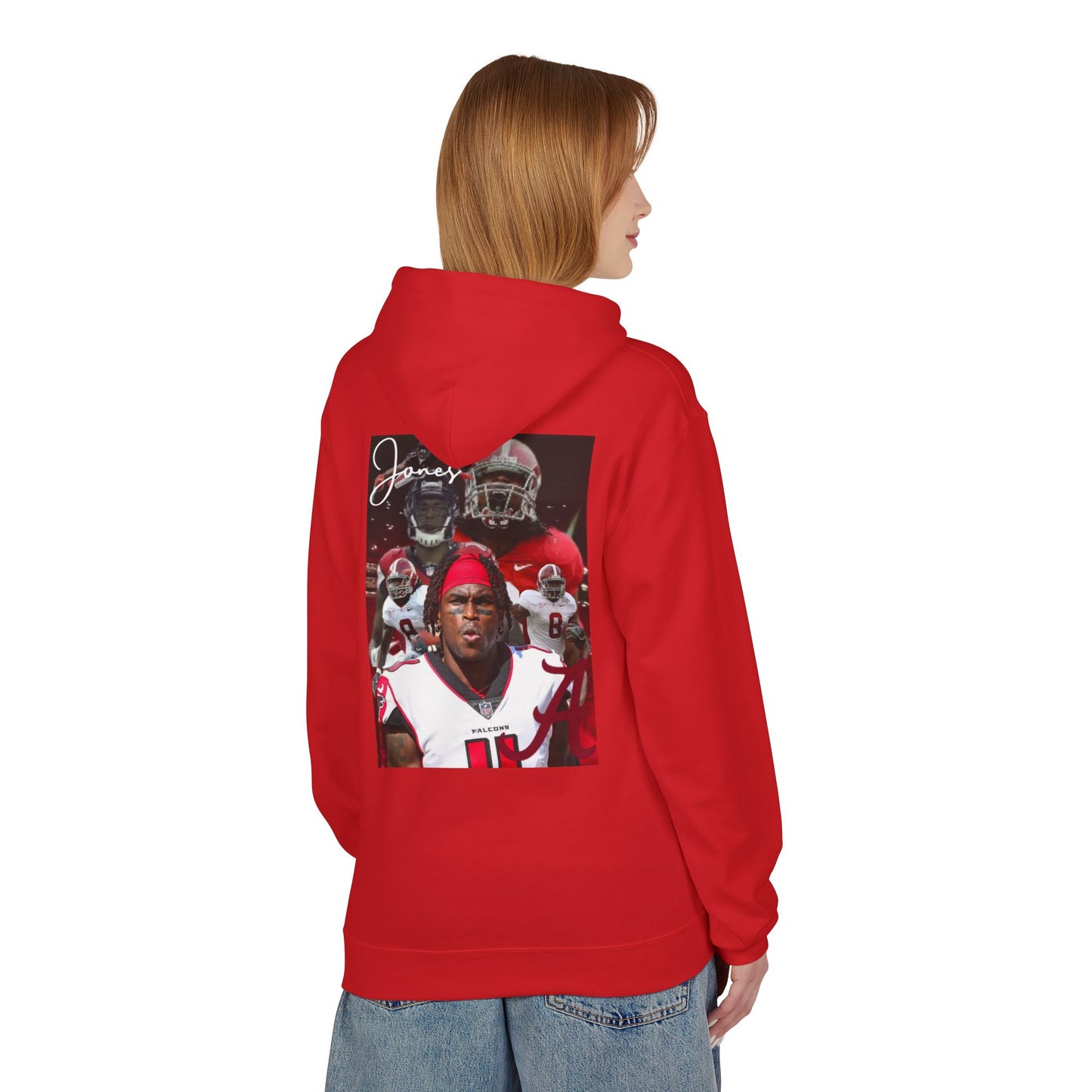 Julio Jones Custom Hoodie — 'Keywear' Signature Graphic Football Player Pullover