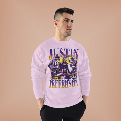 Justin Jefferson Design  Crewneck Sweatshirt