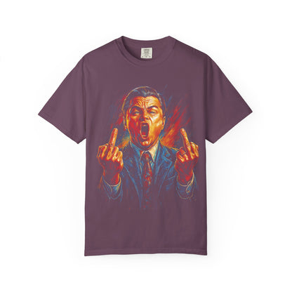 Wolf On Wall Street Middle Finger