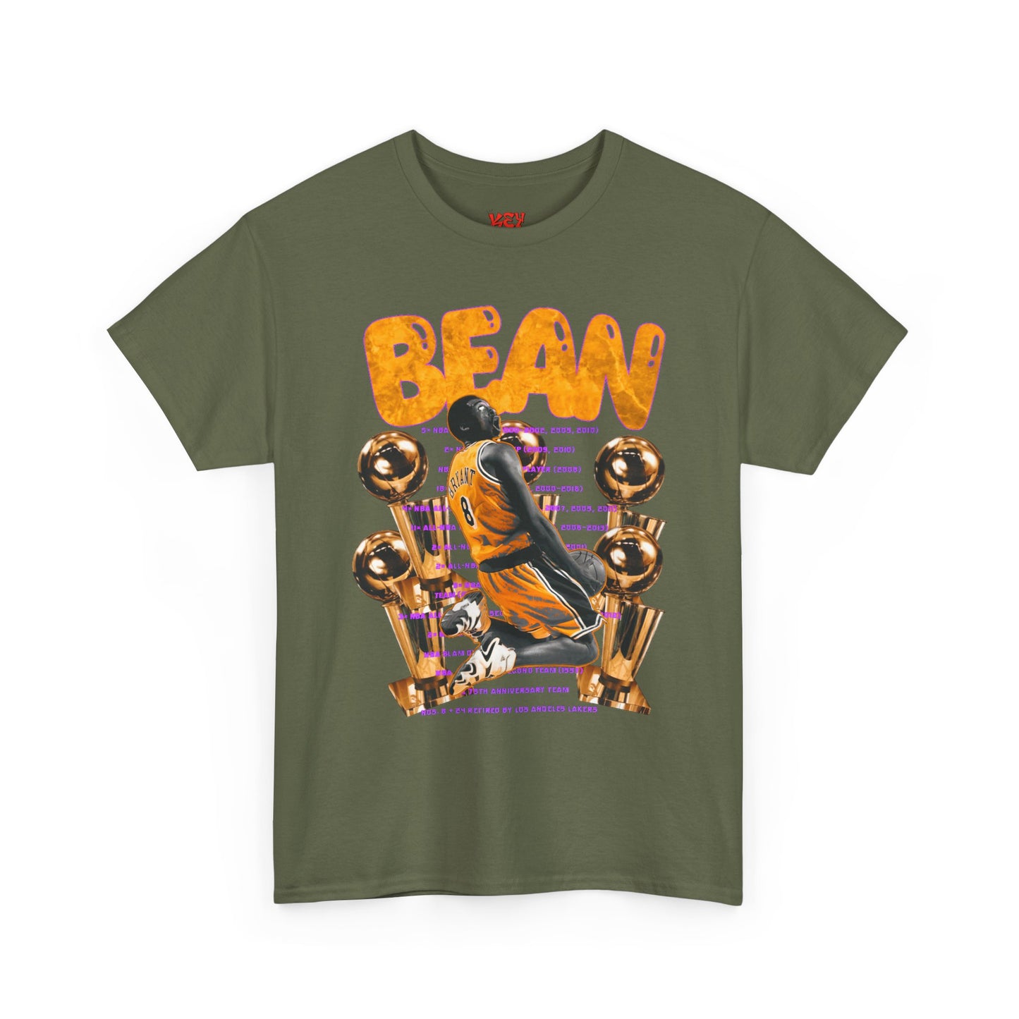 Kobe "Bean" Bryant Unisex Heavy Cotton Tee
