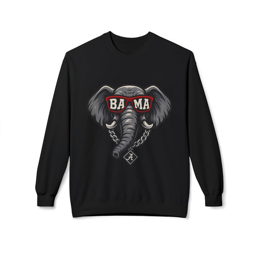 Alabama Elephant 'BAMA' Crewneck Sweatshirt