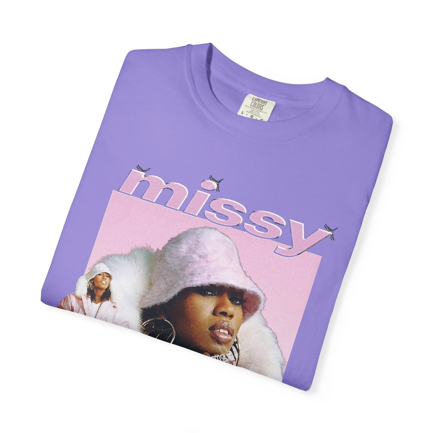 Missy Elliot Graphic T-shirt Portrait