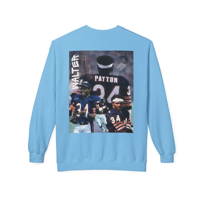 Walter Payton Tribute Crewneck Sweatshirt - Unisex Midweight Fleece