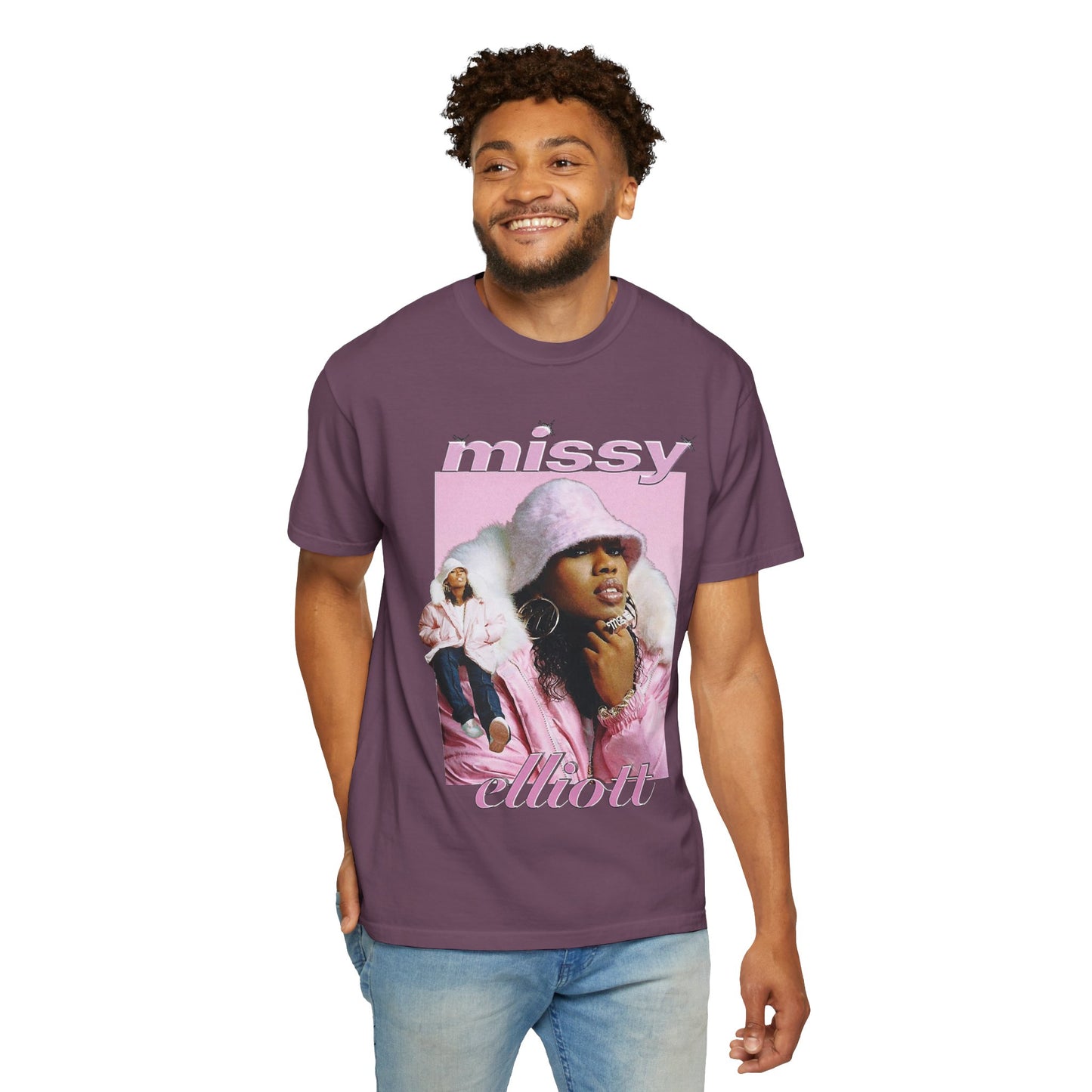 Missy Elliot Graphic T-shirt Portrait