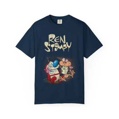 Ren & Stimpy Vintage Cartoon Graphic T-Shirt