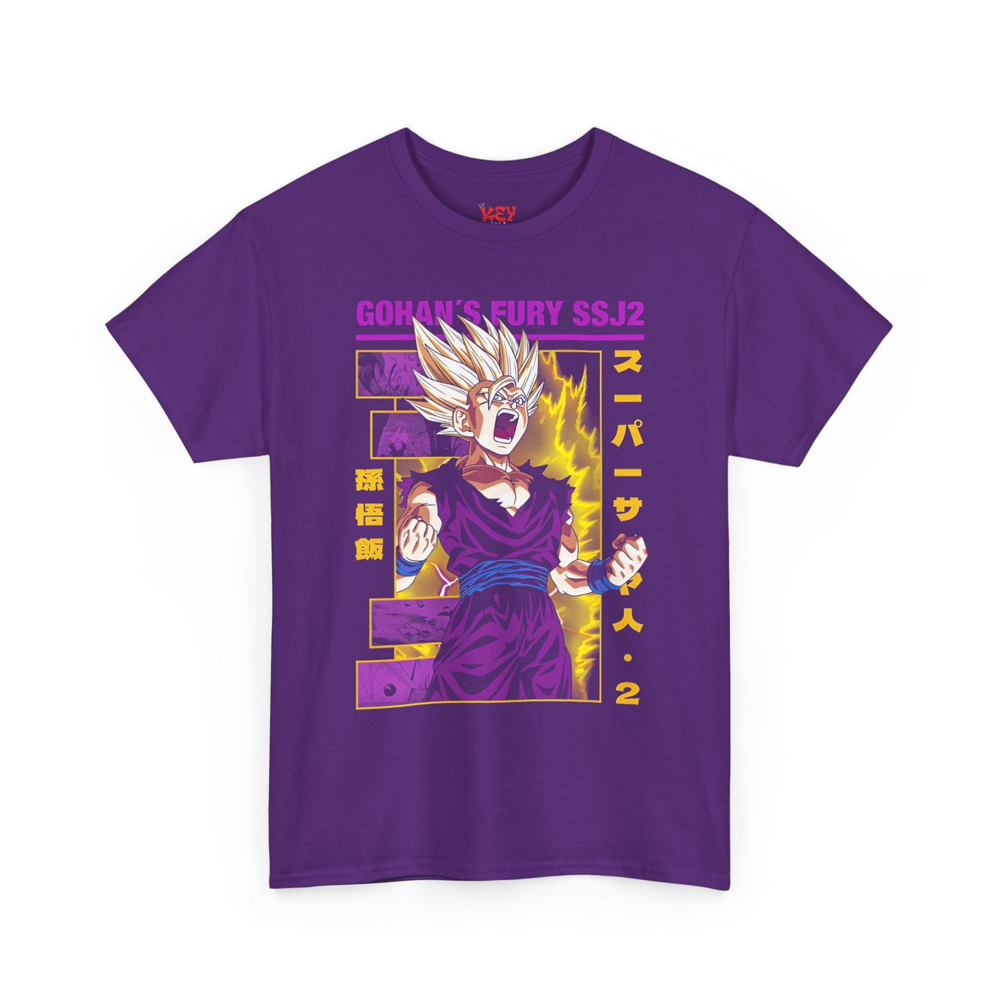 Gohan SSJ2 Power-Up Graphic Tee