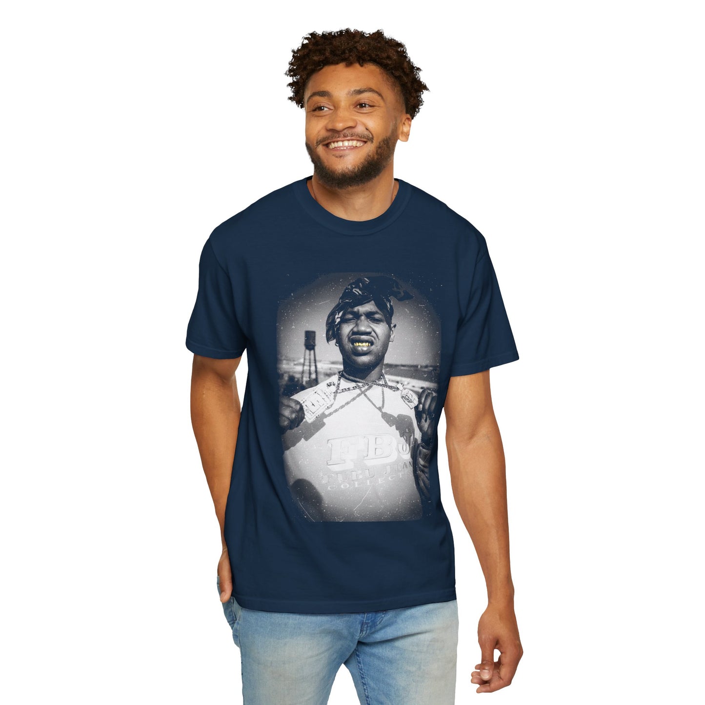 '400 Degreez' Vintage Portrait T-Shirt