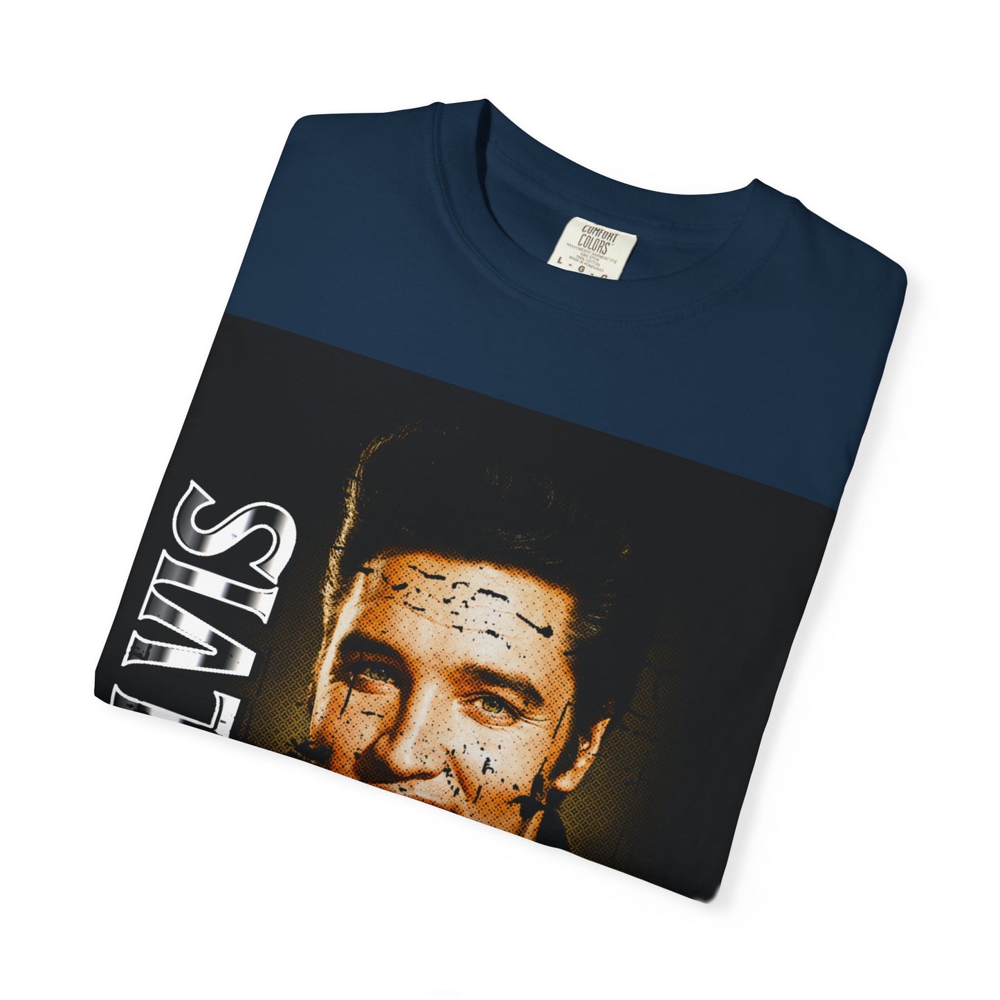 Elvis Vintage Rock Legend Portrait T-Shirt