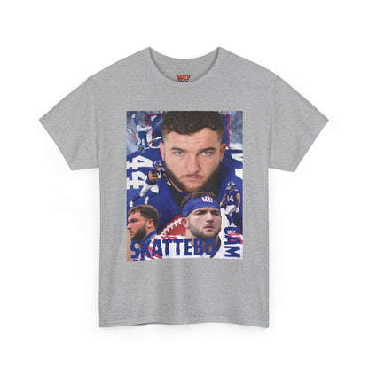 Skatebo Jam Graphic Tee — Retro Collage Skate Portrait T-Shirt