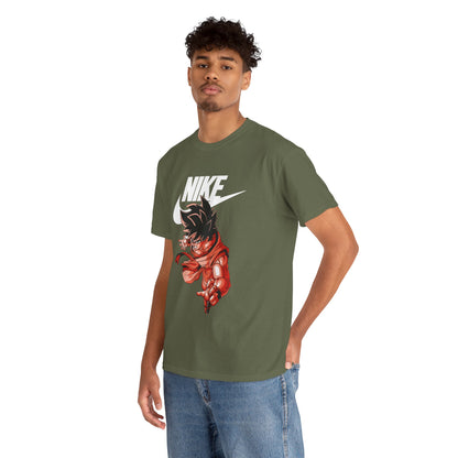 Nike x Anime Kid Graphic Tee — Retro Goku-Inspired Streetwear