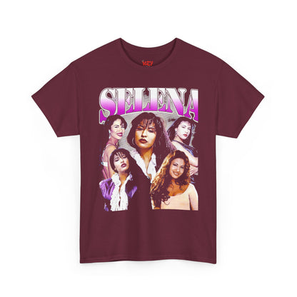 Selena Tribute T-Shirt – Vintage Collage Fan Tee