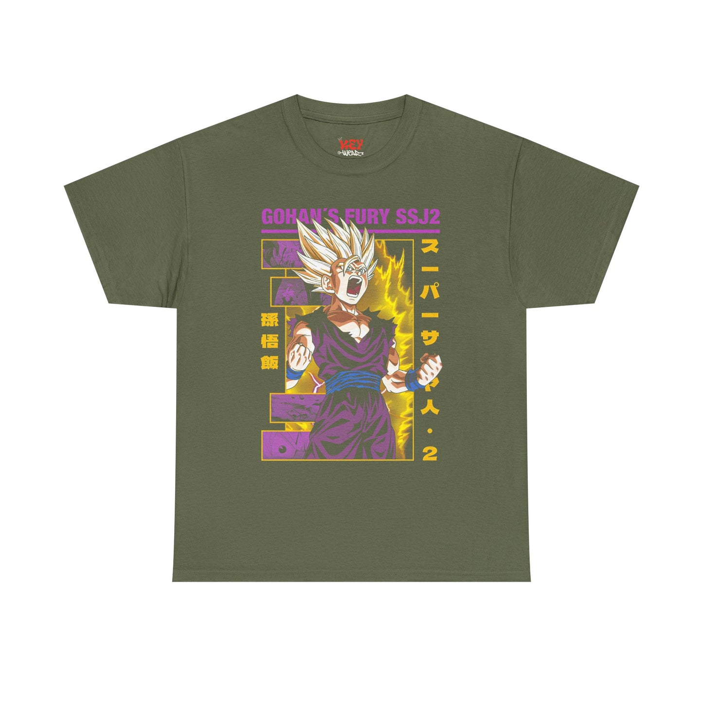 Gohan SSJ2 Power-Up Graphic Tee
