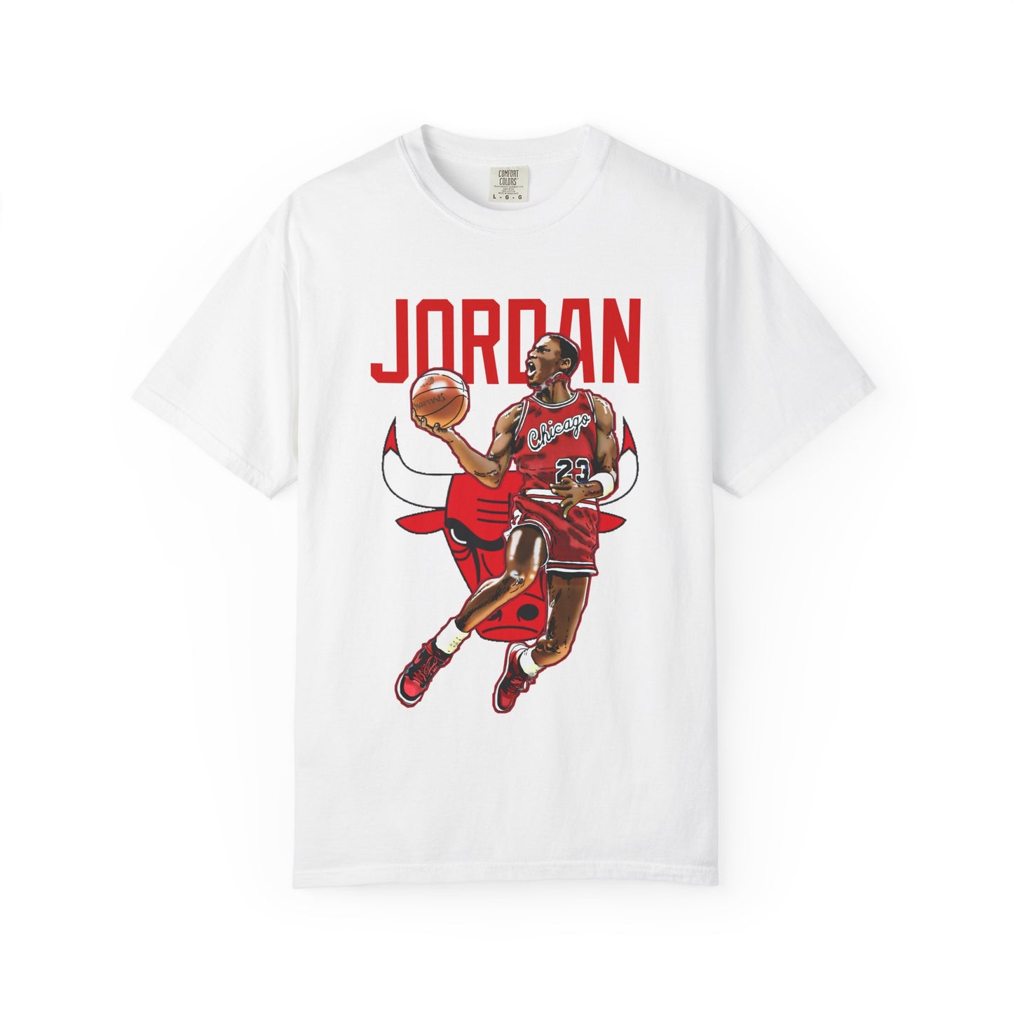 MJ Vintage Basketball Player Graphic T-Shirt