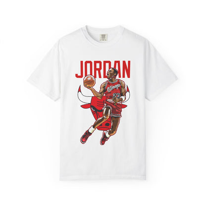 MJ Vintage Basketball Player Graphic T-Shirt
