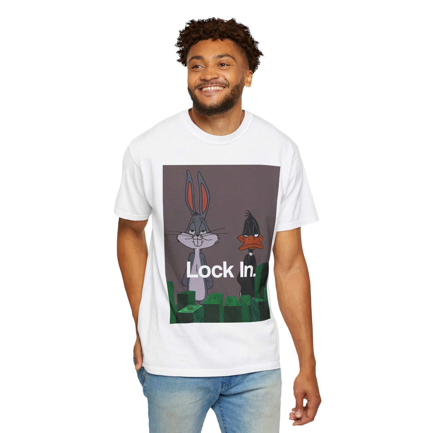 "Lock In." Bugs Bunny & Daffy Duck