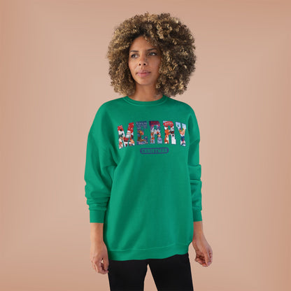 Merry Christmas Crewneck Sweatshirt — Festive Holiday Graphic Pullover