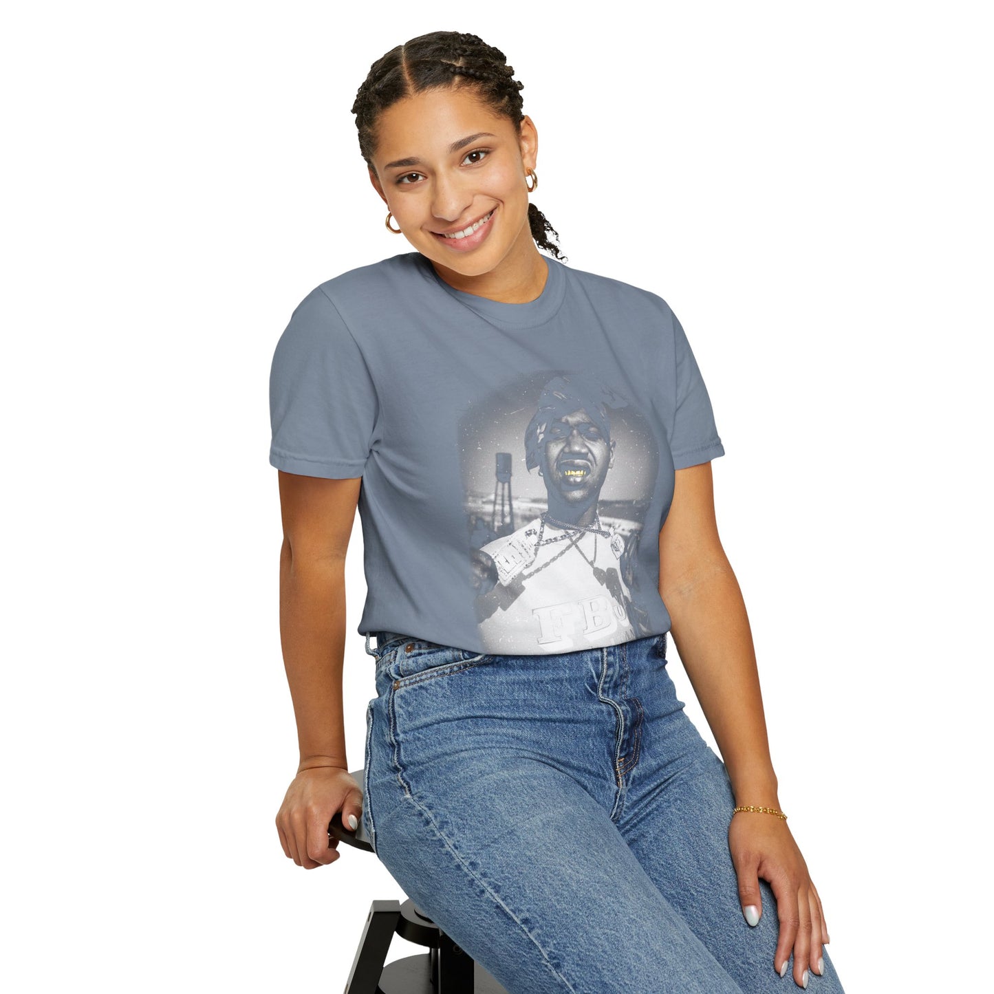 '400 Degreez' Vintage Portrait T-Shirt