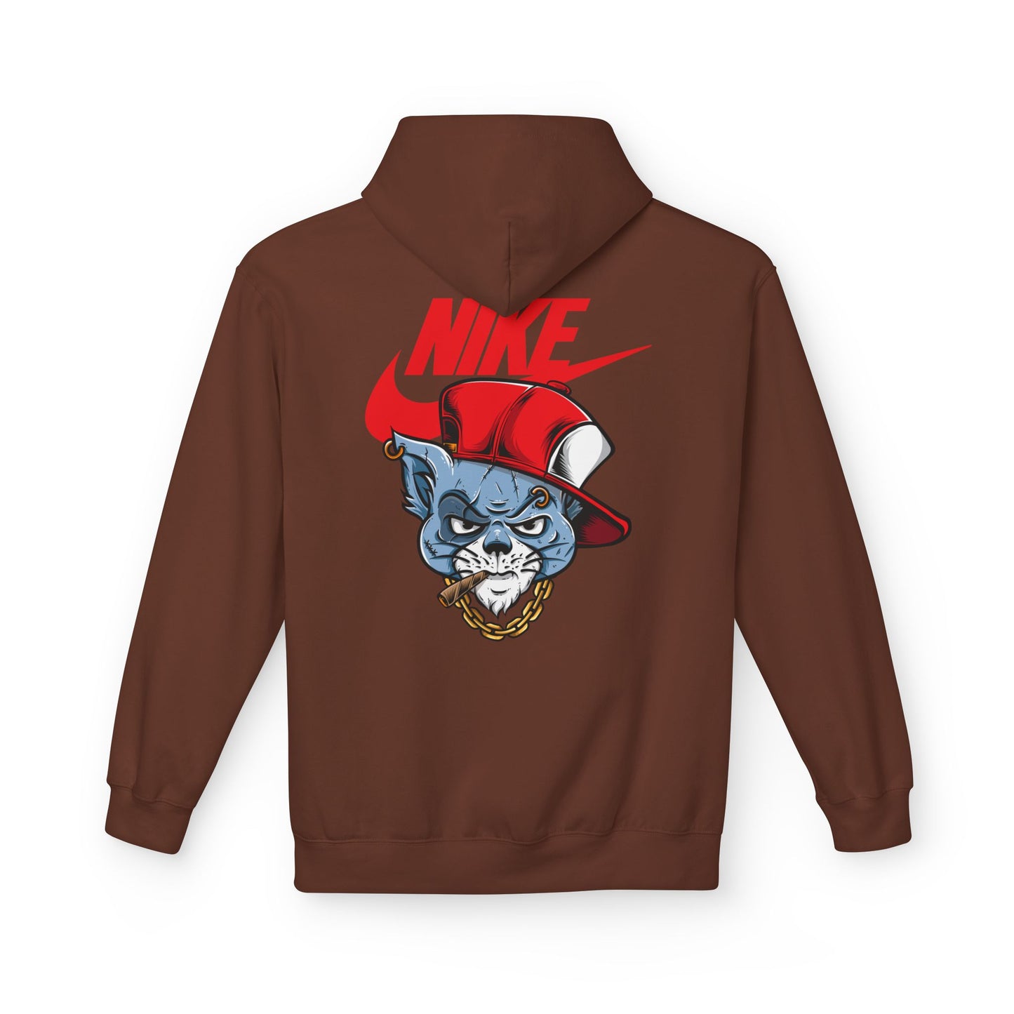 'Nike' Urban Cat Graphic Pullover