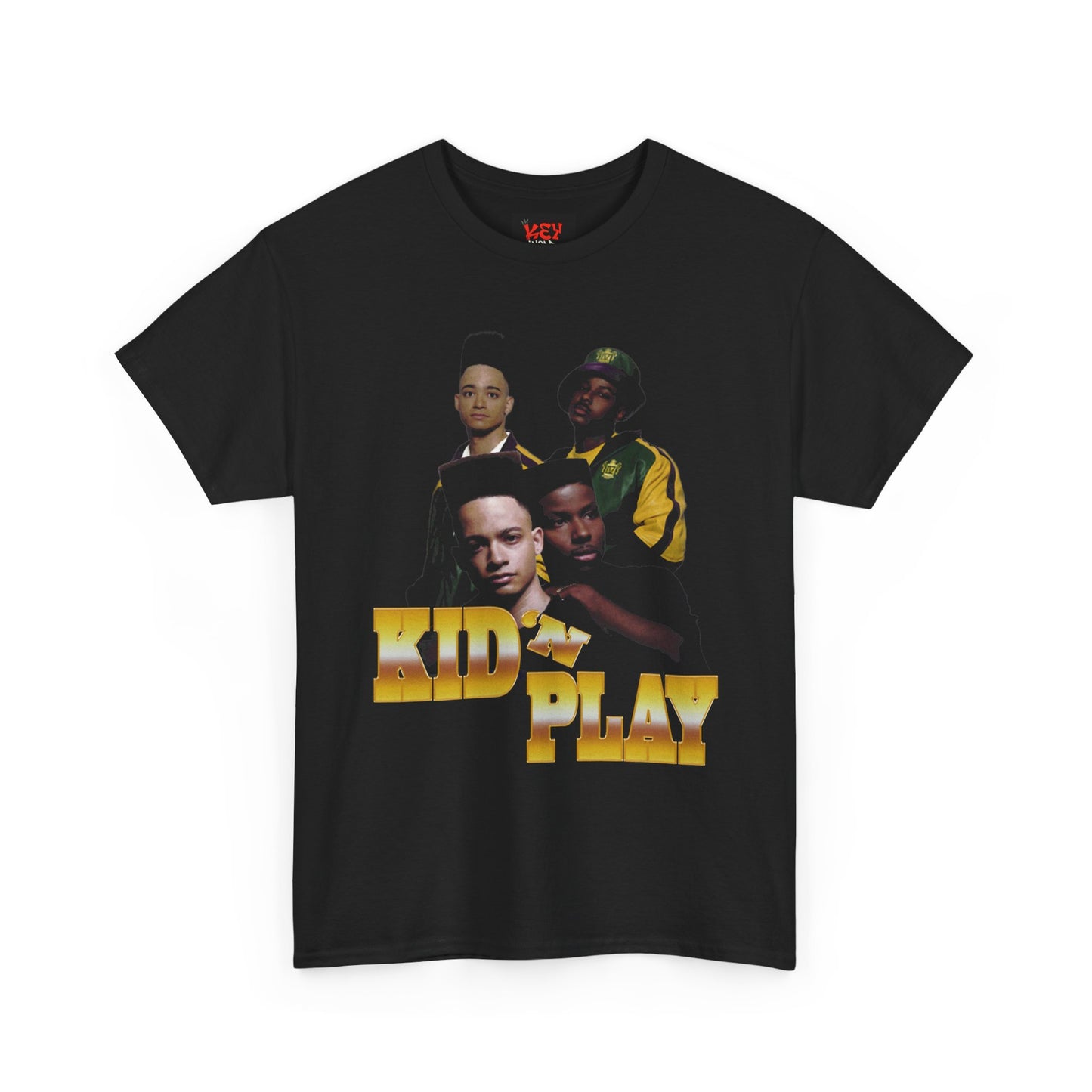 "Kid n Play" Graphic Tee — 90s Hip-Hop Nostalgia