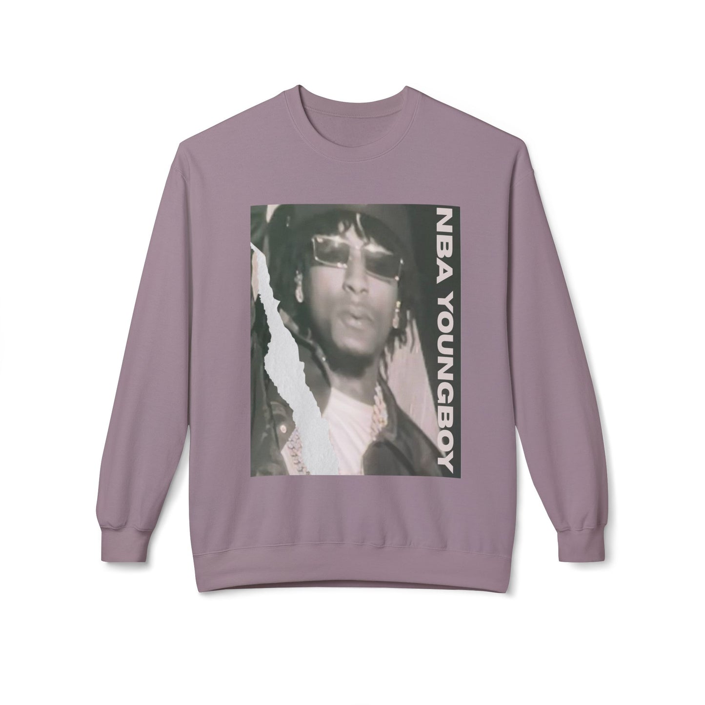YOUNGBOY Vintage Photo Crewneck Sweatshirt — Keywear custom Graphic