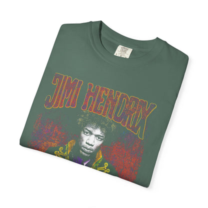 Jim Retro Rock Portrait T-Shirt — Vintage Psychedelic Band Graphic
