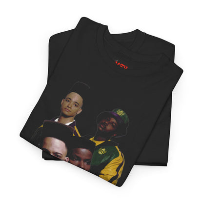 "Kid n Play" Graphic Tee — 90s Hip-Hop Nostalgia