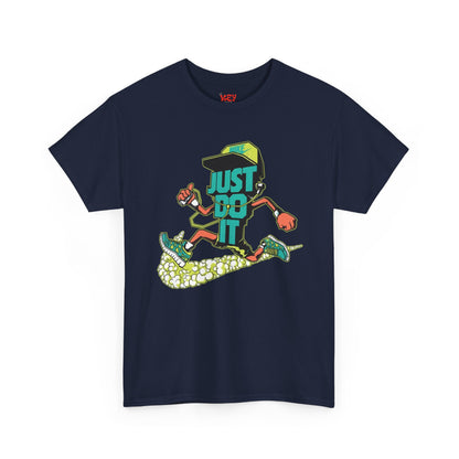 Just Do It Skate Tee — Retro Graphic Skateboard T‑Shirt