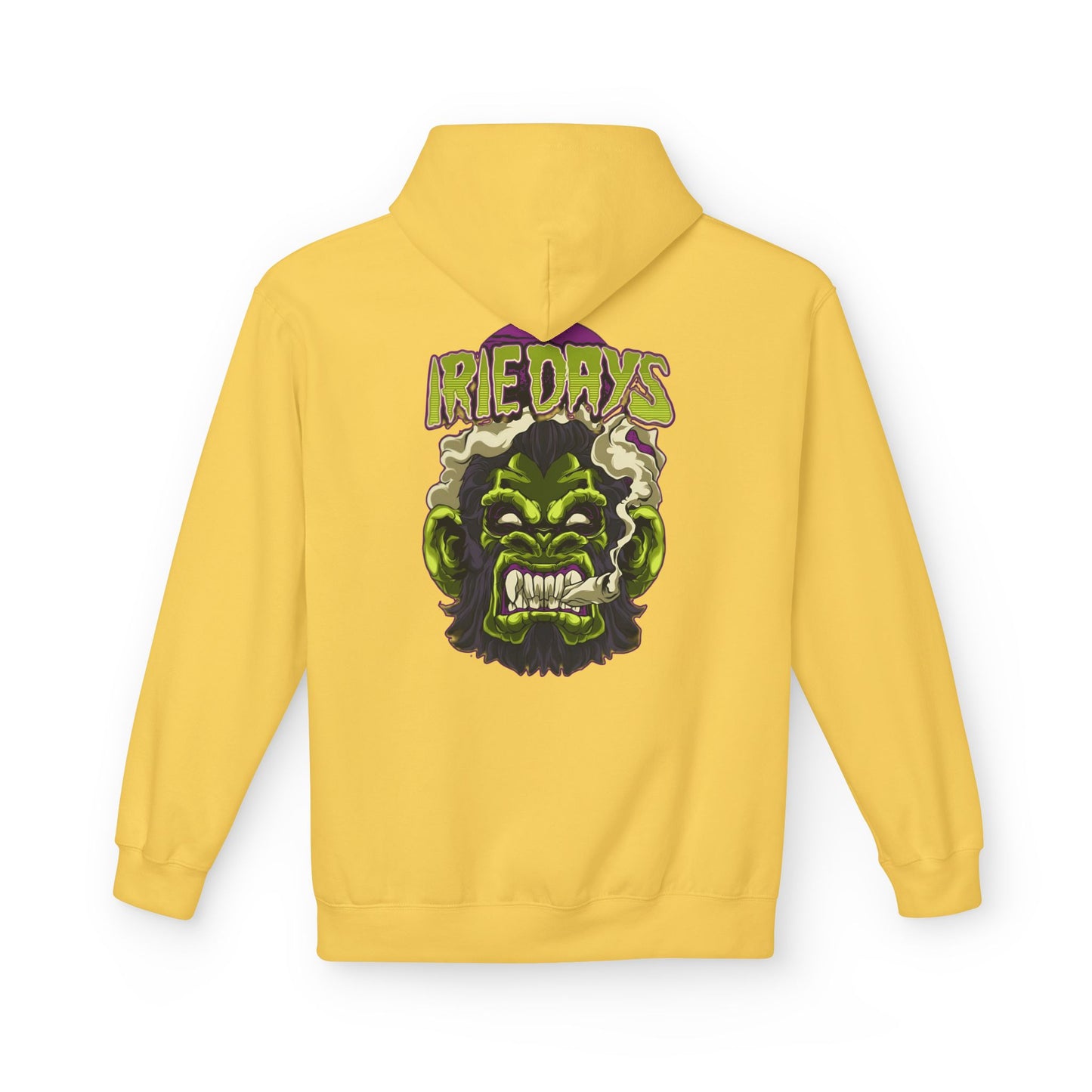 Irie Days Gorilla Graphic Hoodie — Green Monster Streetwear Pullover