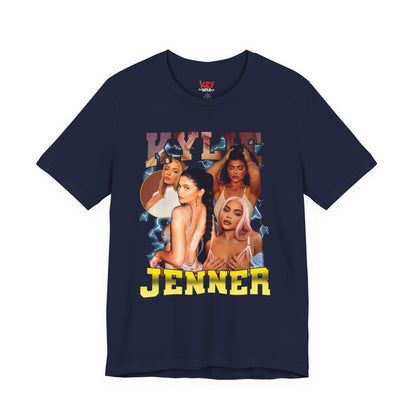 Bootleg Kylie Jenner Graphic Tee — Retro Collage