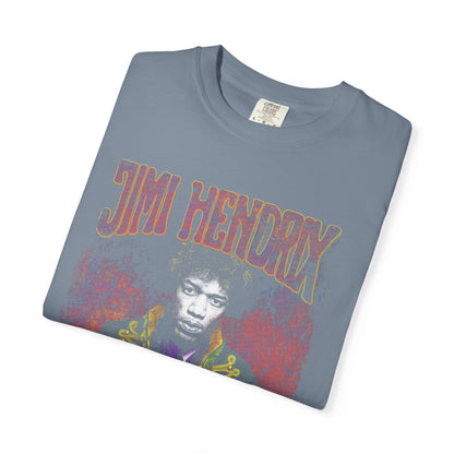 Jim Retro Rock Portrait T-Shirt — Vintage Psychedelic Band Graphic