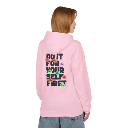 "Do It For Yourself First" Motivational Graphic Hoodie