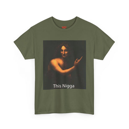 Vintage Painting Meme Design with 'This Nigga'
