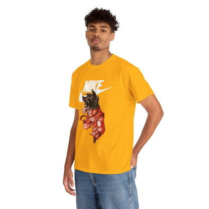 Nike x Anime Kid Graphic Tee — Retro Goku-Inspired Streetwear
