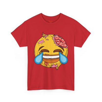 Zombie Laughing Emoji T‑Shirt