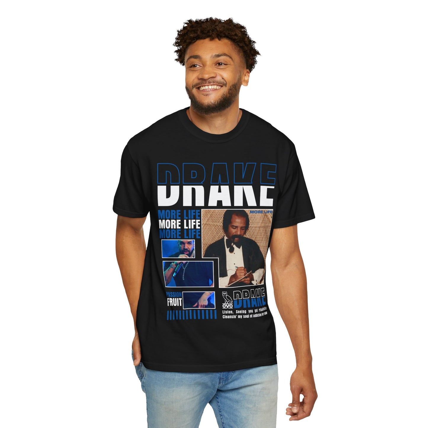 Vintage Drake 'More Life' Graphic T-Shirt