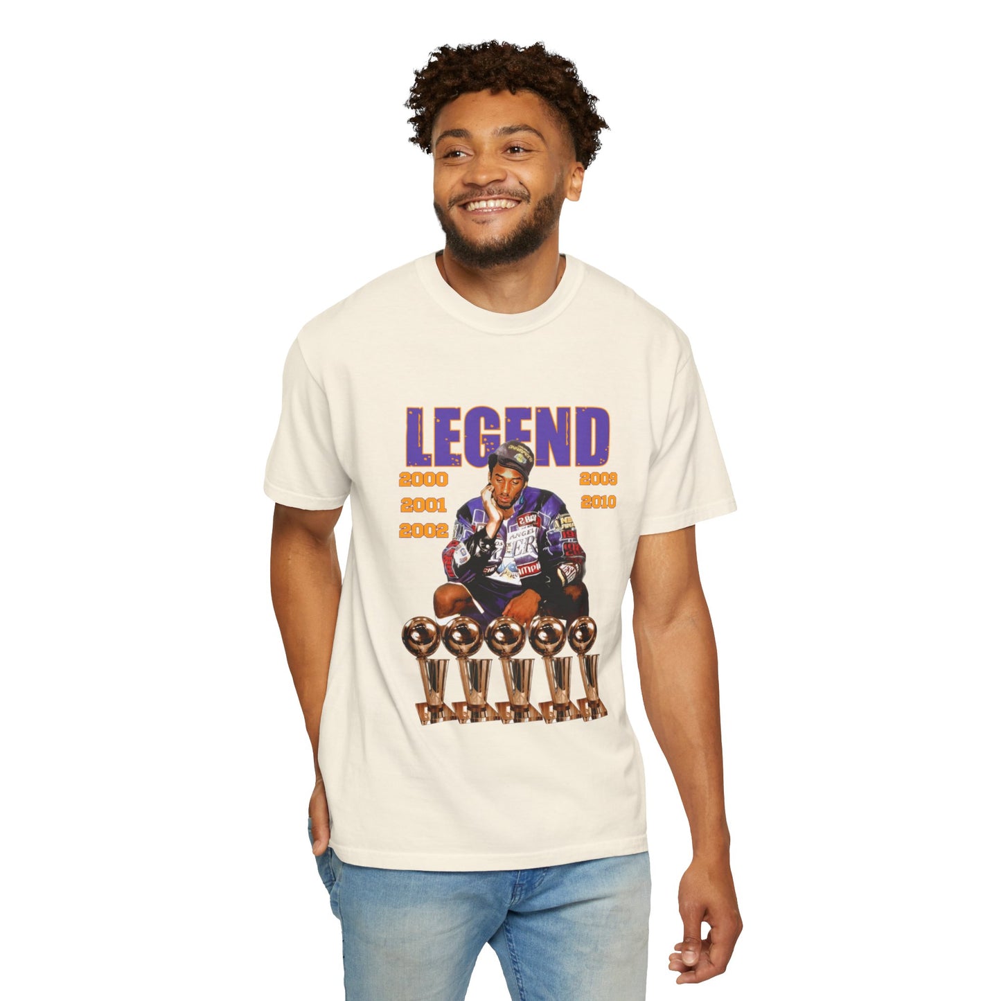 'LEGEND' Kobe Retro MVP Championship Graphic T-Shirt