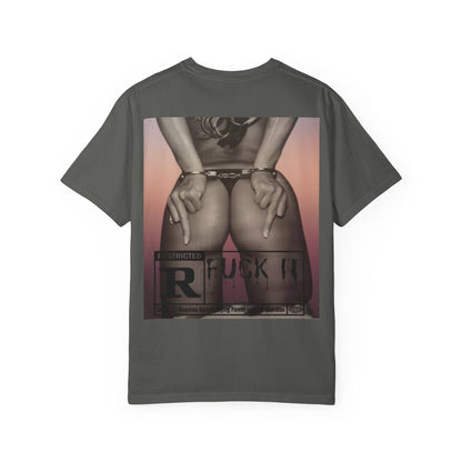 Keywear Customs Graphic T-Shirt — 'Fuck It' Back Print Provocative Streetwear