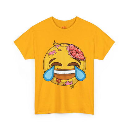 Zombie Laughing Emoji T‑Shirt