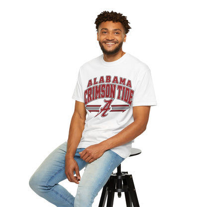 Alabama Crimson Tide Graphic T-Shirt — Vintage Collegiate Football Tee