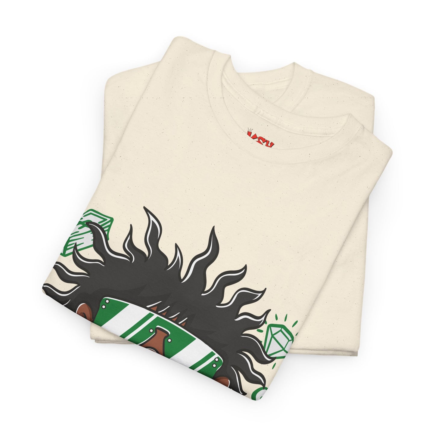 Money Eyes Graphic Tee — Cool Streetwear Cartoon Character T-Shirt