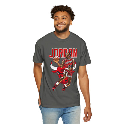 MJ Vintage Basketball Player Graphic T-Shirt