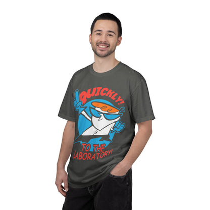 Retro Dexter-Inspired Graphic Tee