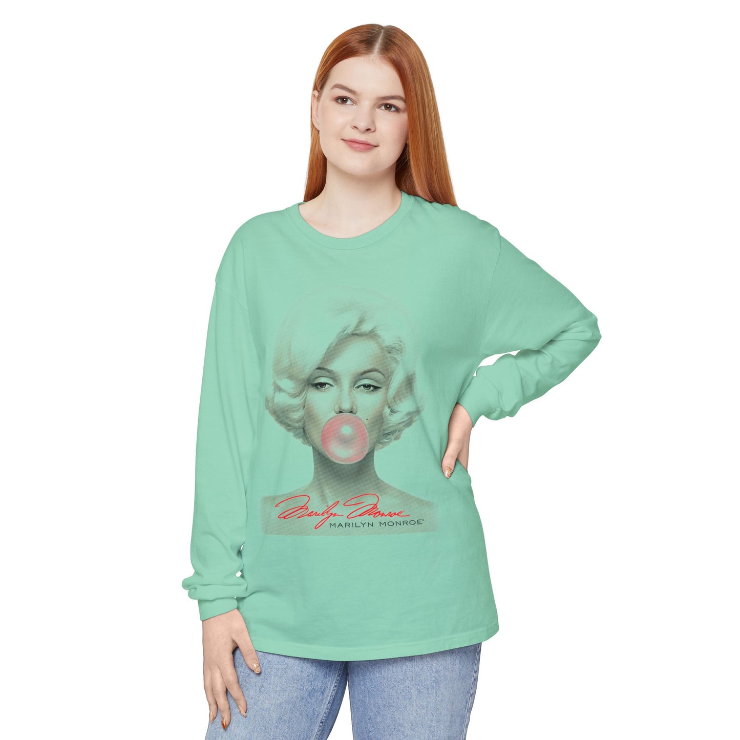 Monroe Bubble Gum Long Sleeve T-shirt