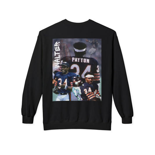 Walter Payton Tribute Crewneck Sweatshirt - Unisex Midweight Fleece