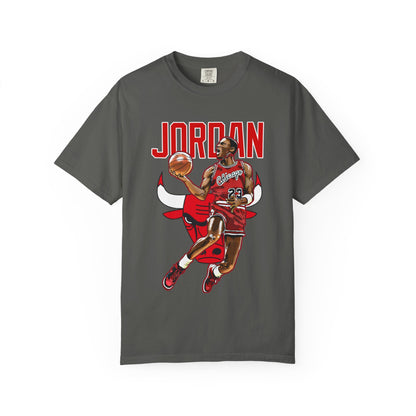 MJ Vintage Basketball Player Graphic T-Shirt