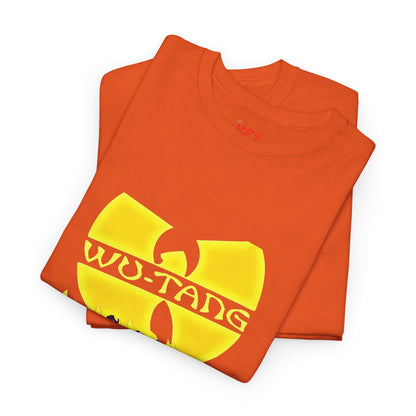 Wu-Tang Clan Logo Photo Tee — Yellow Icon Graphic T-Shirt