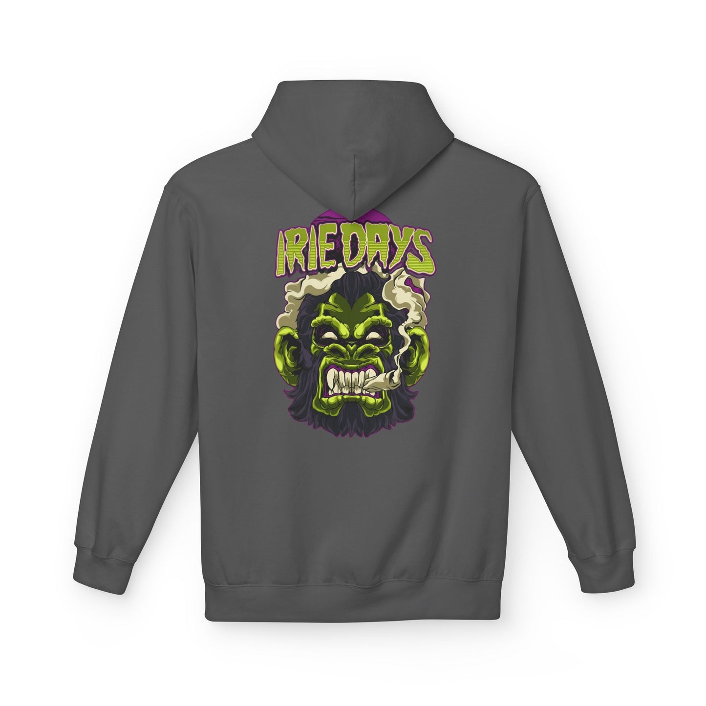 Irie Days Gorilla Graphic Hoodie — Green Monster Streetwear Pullover